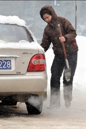 Chùm ảnh: Tuyết tấn công Trung Quốc - 7