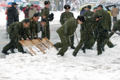 Chùm ảnh: Tuyết tấn công Trung Quốc - 8