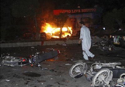 Chùm ảnh: Đêm đẫm máu ở Pakistan - 1