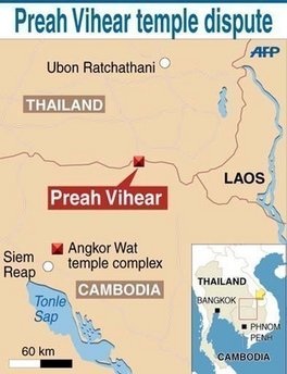 Chùm ảnh: Chiến sự ở biên giới Thái Lan - Campuchia - 1