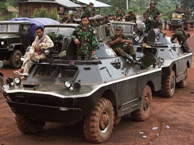 Chùm ảnh: Chiến sự ở biên giới Thái Lan - Campuchia - 14