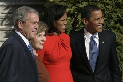 Chùm ảnh: Tổng thống mới đắc cử Obama thăm ngôi nhà tương lai - 6 Chùm ảnh: Tổng thống mới đắc cử Obama thăm ngôi nhà tương lai - 6