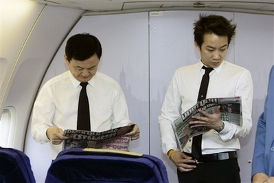 Chùm ảnh: Cựu Thủ tướng Thaksin trở về Thái Lan - 6