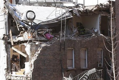 Chùm ảnh: Vụ sập cần trục kinh hoàng ở New York - 12