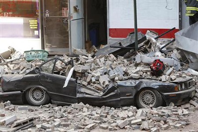 Chùm ảnh: Vụ sập cần trục kinh hoàng ở New York - 3