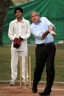 Chùm ảnh: “Bảng thành tích” thể thao của Tổng thống Bush - 4