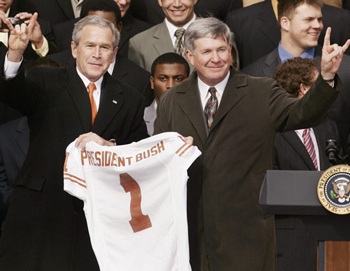 Chùm ảnh: “Bảng thành tích” thể thao của Tổng thống Bush - 5