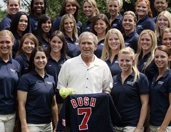 Chùm ảnh: “Bảng thành tích” thể thao của Tổng thống Bush - 6