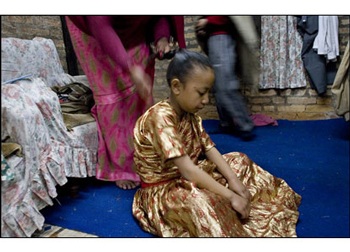 Chùm ảnh: "Nữ thánh sống" ở Nepal - 4