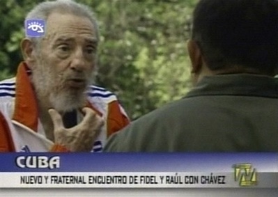 Chùm ảnh: Fidel Castro “đàm đạo” với Tổng thống Chavez - 3