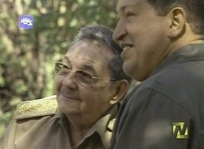 Chùm ảnh: Fidel Castro “đàm đạo” với Tổng thống Chavez - 5