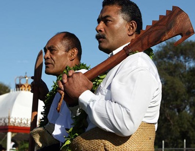 Chùm ảnh: Lễ lên ngôi xa hoa của nhà vua Tonga - 8 Chùm ảnh: Lễ lên ngôi xa hoa của nhà vua Tonga - 8