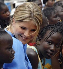 Chùm ảnh ái nữ Tổng thống Bush và vị hôn phu - 10