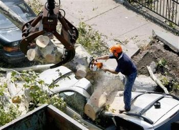 Ngập đường tàu điện ngầm, New York hỗn loạn - 1