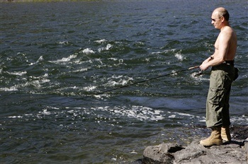 Chùm ảnh Putin đi câu cá - 7 Chùm ảnh Putin đi câu cá - 7