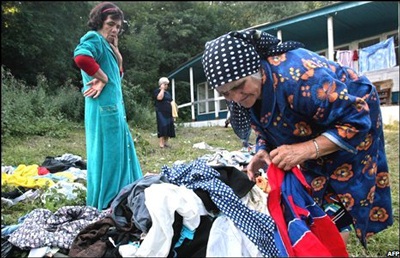 Chùm ảnh: Người dân tháo chạy khỏi Nam Ossetia - 2