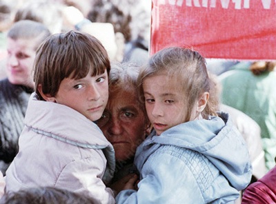 Chùm ảnh: Người dân tháo chạy khỏi Nam Ossetia - 11