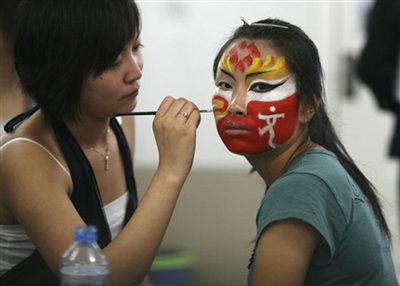 Chùm ảnh: Rạo rực tinh thần Olympic Bắc Kinh - 16