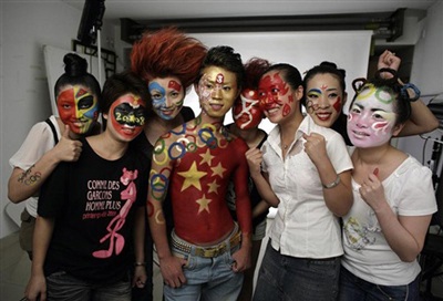 Chùm ảnh: Rạo rực tinh thần Olympic Bắc Kinh - 17