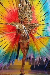 "Kỳ quặc" trang phục Hoa hậu hoàn vũ 2005 - 7