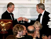 Thái tử Charles “khoe” Camilla tại Nhà Trắng - 2