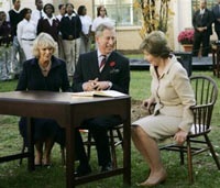 Thái tử Charles “khoe” Camilla tại Nhà Trắng - 1