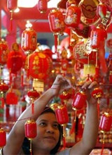 Chùm ảnh người Đông Á tưng bừng đón Tết - 6