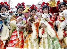 Chùm ảnh người Đông Á tưng bừng đón Tết - 2