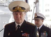 Putin cách chức đô đốc hải quân Nga - 1 Putin cách chức đô đốc hải quân Nga - 1