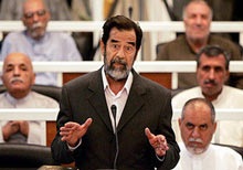 Những hình ảnh về phiên xét xử Saddam Hussein - 5 Những hình ảnh về phiên xét xử Saddam Hussein - 5