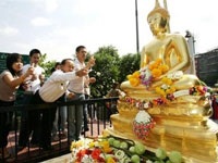 Chùm ảnh lễ hội té nước Thái Lan - 10 Chùm ảnh lễ hội té nước Thái Lan - 10