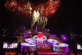 Chùm ảnh: Ngọn đuốc Olympic Bắc Kinh 2008 - 10