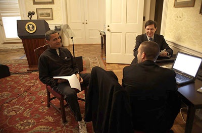 Chùm ảnh: Xem Obama chuẩn bị bài phát biểu nhậm chức - 6