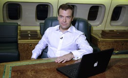 Tổng thống Nga lần đầu tiên công khai blog cá nhân - 1 Tổng thống Nga lần đầu tiên công khai blog cá nhân - 1