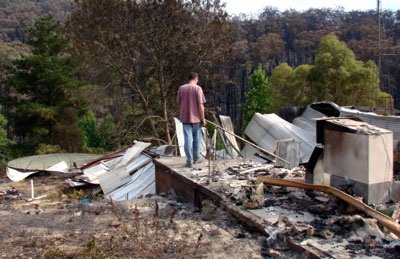 Cảnh tan hoang sau hỏa hoạn ở Australia - 2