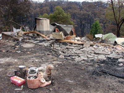 Cảnh tan hoang sau hỏa hoạn ở Australia - 3