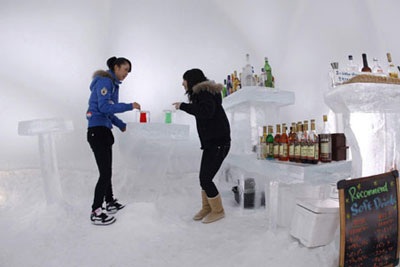 Chùm ảnh: Khách sạn băng tuyết độc đáo ở Nhật - 16