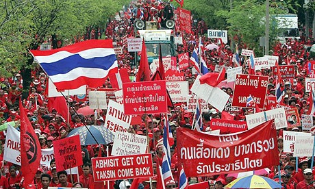 Thái Lan: 100.000 người tham gia biểu tình - 1 Thái Lan: 100.000 người tham gia biểu tình - 1