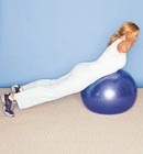 Tập eo với bóng  - 2