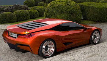 Bản concept của siêu xe BMW M1 - 3 Bản concept của siêu xe BMW M1 - 3