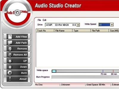 Tạo đĩa nhạc với Free Audio Studio Creator - 1 Tạo đĩa nhạc với Free Audio Studio Creator - 1