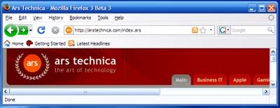 Những ấn tượng đầu tiên với FireFox 3 beta 3 - 3 Những ấn tượng đầu tiên với FireFox 3 beta 3 - 3