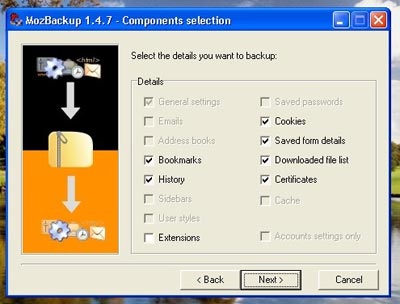 MozBackup - sao lưu dữ liệu trong Firefox - 4 MozBackup - sao lưu dữ liệu trong Firefox - 4