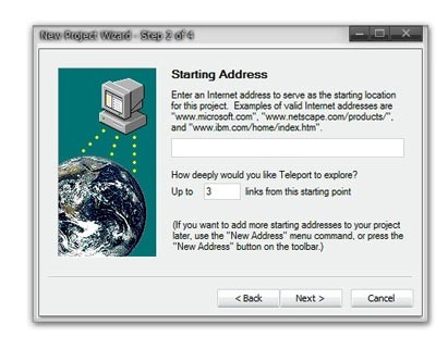 Duyệt web … offline với Teleport Pro - 2 Duyệt web … offline với Teleport Pro - 2