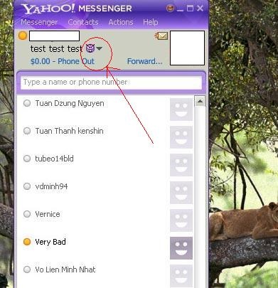 Đã có bản thử nghiệm Yahoo Messenger 9 tiếng Việt  - 2