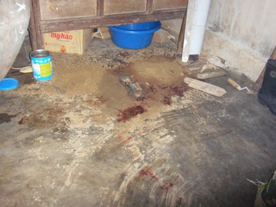 Tự vẫn sau khi chém vợ dã man - 1