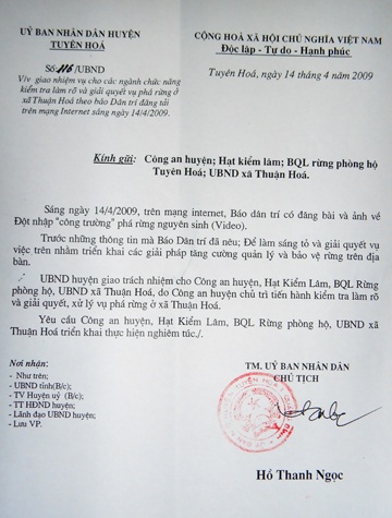 Đoàn kiểm tra đặc biệt vào điểm “nóng” phá rừng (video) - 1