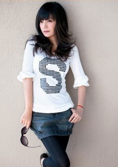 “Én nhỏ” Triệu Vy xinh tươi đón hè - 10