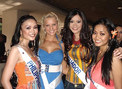 Hình ảnh đầu tiên của cuộc thi Hoa hậu quốc tế 2008 - 14