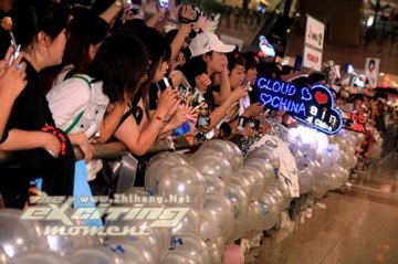 Các “fan” đổ về Thượng Hải để gặp Bi (Rain) - 1